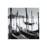 Venetian Gondolas IV Art by Bill Philip