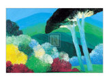 Le Parc a St.Tropez Poster by B. Payet