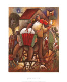 Village Dance Poster by Jiri Borsky