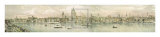 View of the Bank of the Thames II Print by T. Baynes