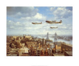 Spitfires sobre Londres Póster por J. Young Spitfires sobre Londres Póster por J. Young