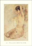 Bathing Posters by L. Yajun
