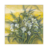 Orchidées blanches Posters par Cai Xiaoli