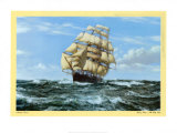 Racing Home, The Cutty Sark Kunst von Montague Dawson
