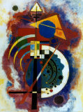 Hommage a Grohmann Prints by Wassily Kandinsky