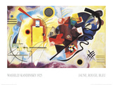 Gelb, Rot, Blau (1925) Poster von Wassily Kandinsky