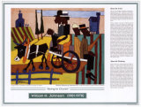 Afroamerikanische Künstler – William H. Johnson – Fahrt zur Kirche Poster von William H. Johnson