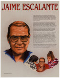 Hispanic Heritage - Jaime Escalante Póster