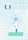 Life Preserver Prints by Lorraine Cook
