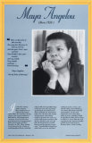 American Authors of the 20th Century - Maya Angelou Prints