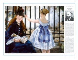 The Impressionists - Edouard Manet - Gare Saint-Lazare Plakater af Édouard Manet