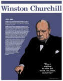 Les grands noms du XXe siècle, Sir Winston Churchill Art