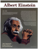 Les grands noms du XXe siècle, Albert Einstein Affiches