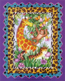 La jungle sauvage I Poster par Marnie Bishop Elmer