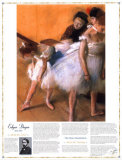 Masterworks of Art - The Dance Examination Plakater af Edgar Degas