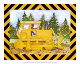 Bulldozer Prints by Marnie Bishop Elmer