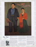 Masterworks of Art - Frida Kahlo and Diego Rivera Kunst af Frida Kahlo