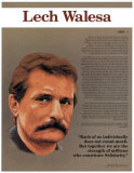 Les grands noms du XXe siècle, Lech Walesa Posters