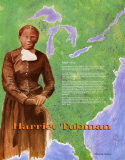 Great Black Americans - Harriet Tubman Láminas