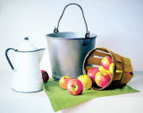 Red Apples Print by Peter Colvin