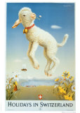 Vacaciones en Suiza Posters por Donald Brun Vacaciones en Suiza Posters por Donald Brun
