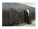 Vietnam-reflecties Poster van Lee Teter Vietnam-reflecties Poster van Lee Teter