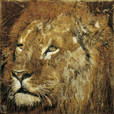Portrait de lion Affiches par Fabienne Arietti
