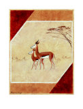 Afrika l Poster von Frank De Burgh