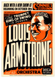 Louis Armstrong – Connie's Inn, New York 1935 Kunstdrucke von Dennis Loren