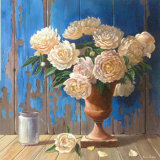 Vieux bois et pivoines Affiches par Karin Valk