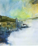 Ville de la Côte d'Azur Art par Karlheinz Gross