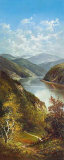 Carpathian River Scene I Posters af Helmut Glassl Carpathian River Scene I Posters af Helmut Glassl