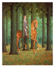 El cheque en blanco Láminas por Rene Magritte El cheque en blanco Láminas por Rene Magritte