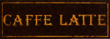 Caffe Latte Poster von Catherine Jones