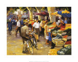 Au marche Prints by Andre Deymonaz