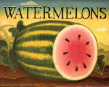 Watermelons Posters by Diane Pedersen