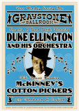 Duke Ellington y su orquesta: Sala Graystone, Nueva York, 1933 Lámina por Dennis Loren Duke Ellington y su orquesta: Sala Graystone, Nueva York, 1933 Lámina por Dennis Loren