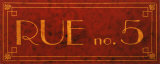Rue n° 5 Affiche par Catherine Jones