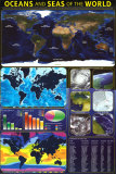 Oceans & Seas Chart