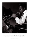 Howard McGhee and Miles Davis Prints by William P. Gottlieb