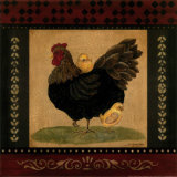 Cottage Hen Prints by Jo Moulton