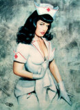 Nurse Bettie Prints by Olivia DeBerardinis