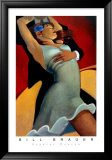 Scarlet Dancer Plakater av Bill Brauer Scarlet Dancer Plakater av Bill Brauer