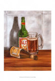 Beer Series I Poster by Jennifer Goldberger