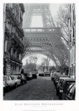 Street View of La Tour Eiffel Posters af Clay Davidson