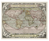 Typvx Orbis Map Kunstdrucke