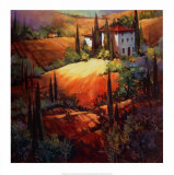 Morning Light Tuscany Arte por Nancy O'toole