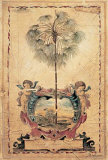 Palmera del paraíso Lámina por Elizabeth Jardine