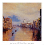 The Grand Canal Print by Curt Walters