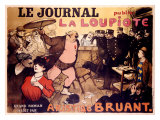 Le Journal, La Loupiote Giclee Print by Poulbot Le Journal, La Loupiote Giclee Print by Poulbot